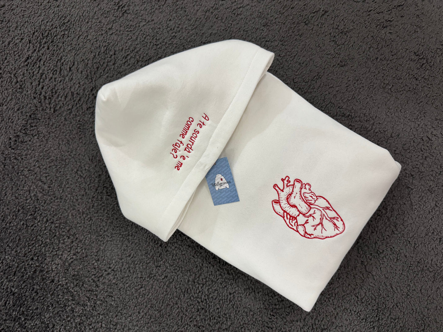 Felpa Personalizzata “Fronte+Cappuccio”