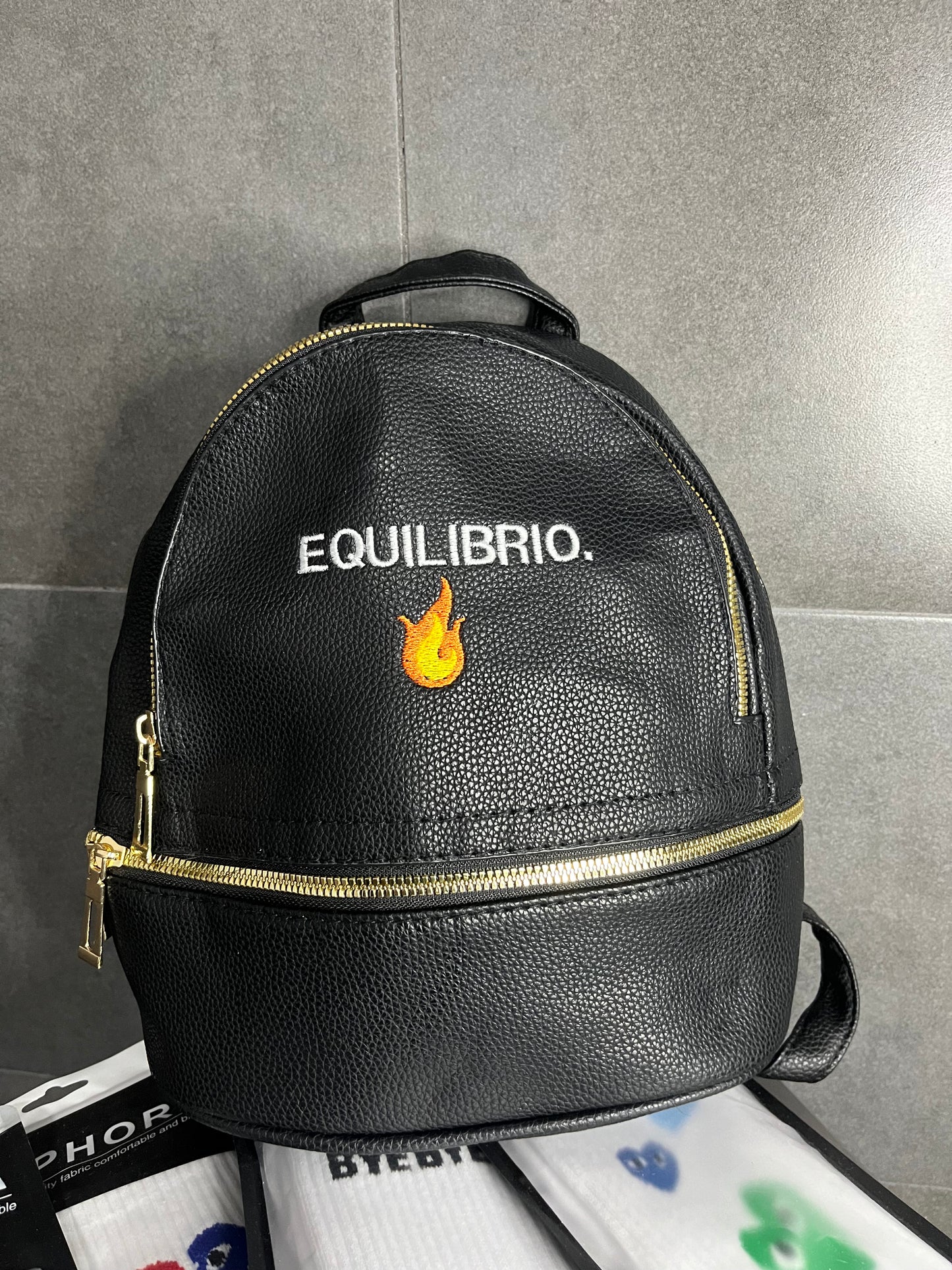 Zainetto in pelle personalizzato
